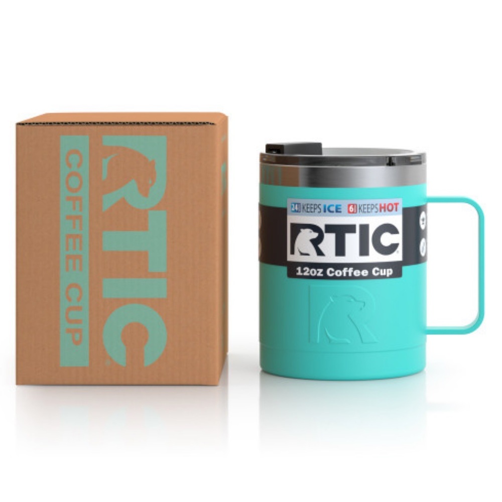 Coffee cup teal